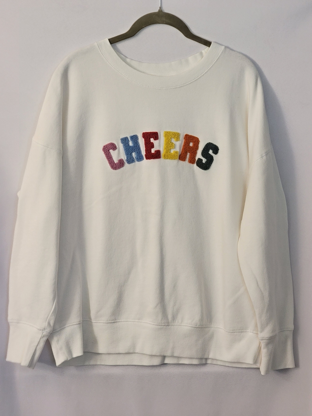 Maurices "CHEERS" Sweatshirt Size L